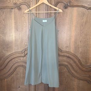 Lou & Grey Knit Olive Green Dress